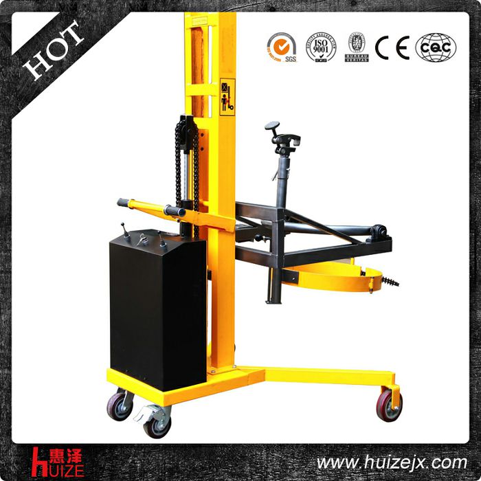 半電動油桶車（直角腿，夾鐵桶翻轉(zhuǎn)）2
